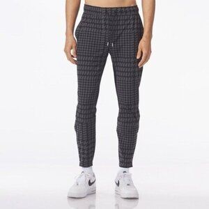 Legends Carson Pants Black Charcoal/Houndstooth Size Large Athletic